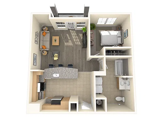 Floor plan The Kenmore