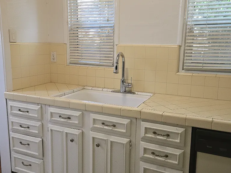(Faucet is staging only) Kitchen