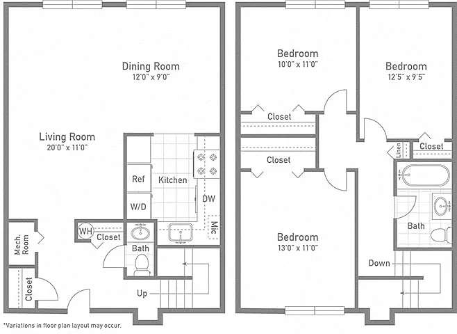 Floor plan Roosevelt