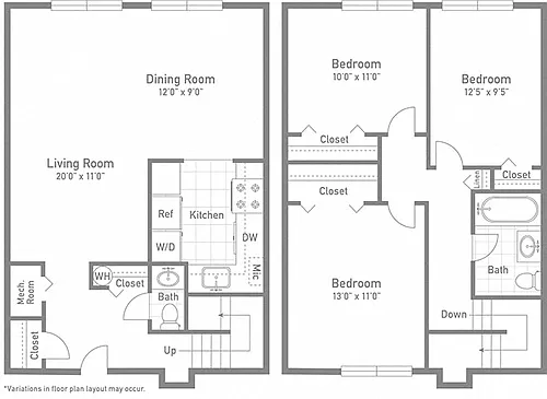 Floor plan Roosevelt