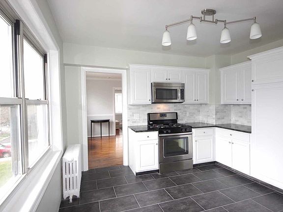 Granite countertops and stainless appliances!