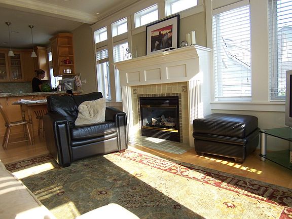 light filled living room