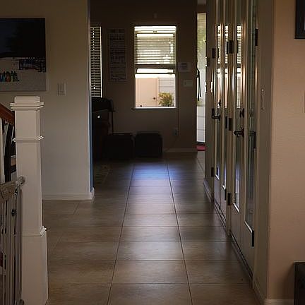 Hallway from front door