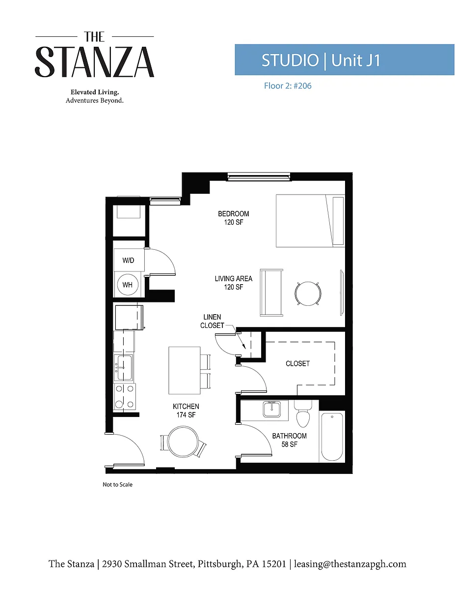 Floor plan Unit Type J1