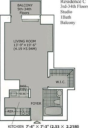 2nd image of 250 E 40th St APT 32C