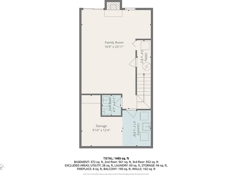 Floor Plan: Lower Level