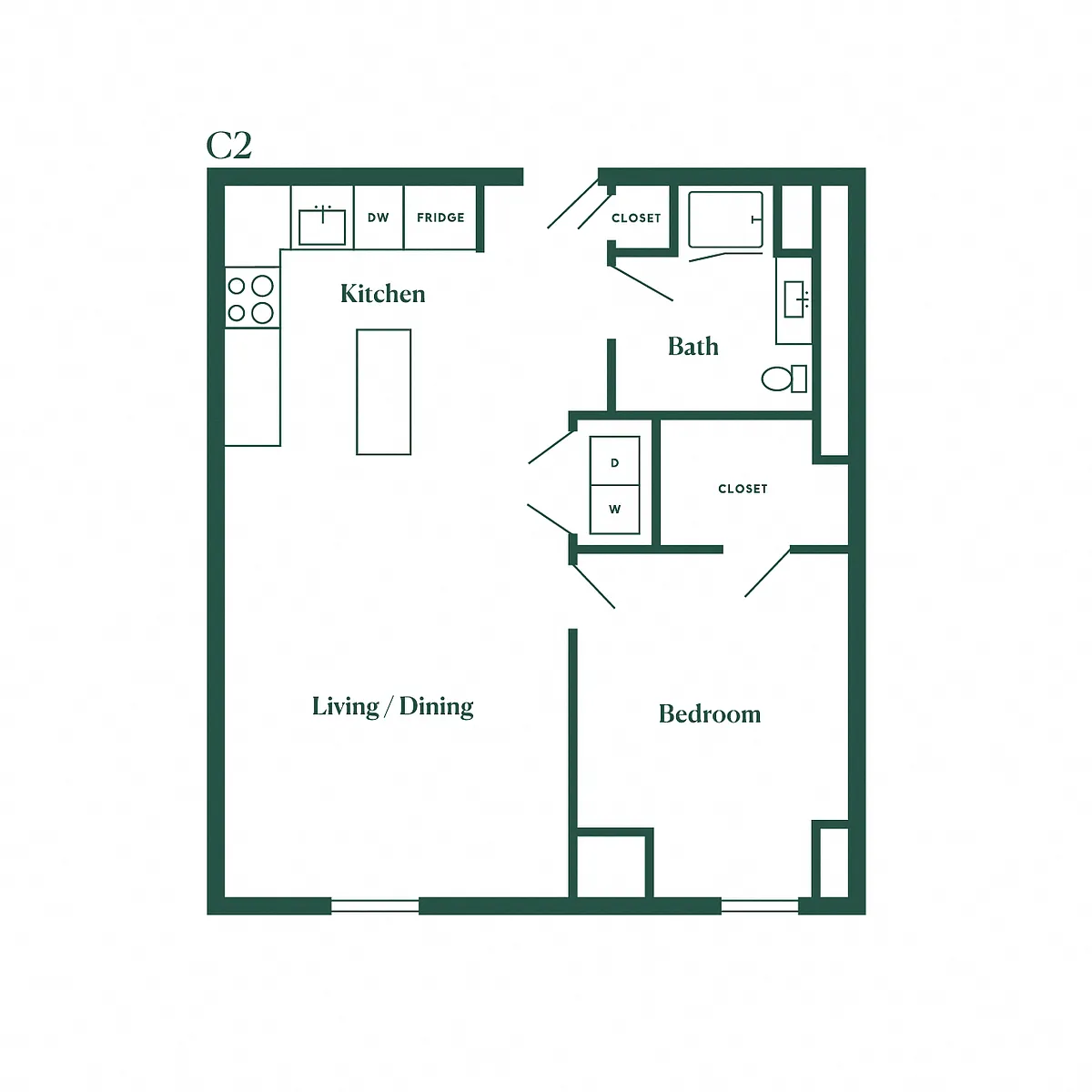 Floor plan C2