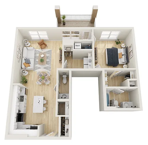 Floor plan 1D