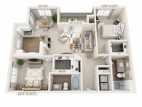 Floor plan Monte Carlo
