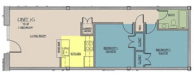 Floor plan 1G