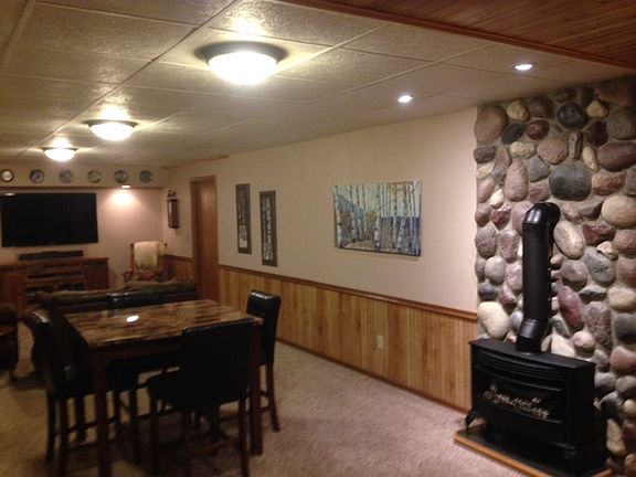 Rec Room in basement