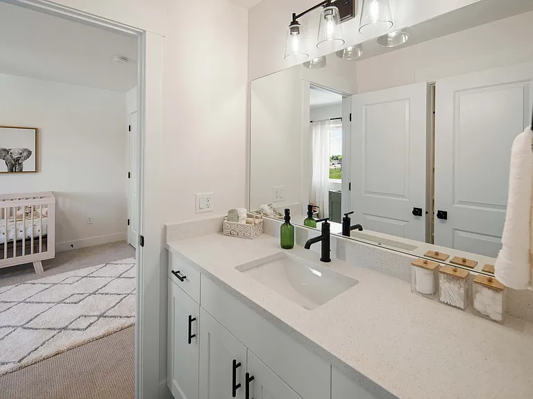 Jack and Jill bathroom