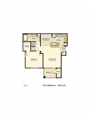 Floor plan Solo