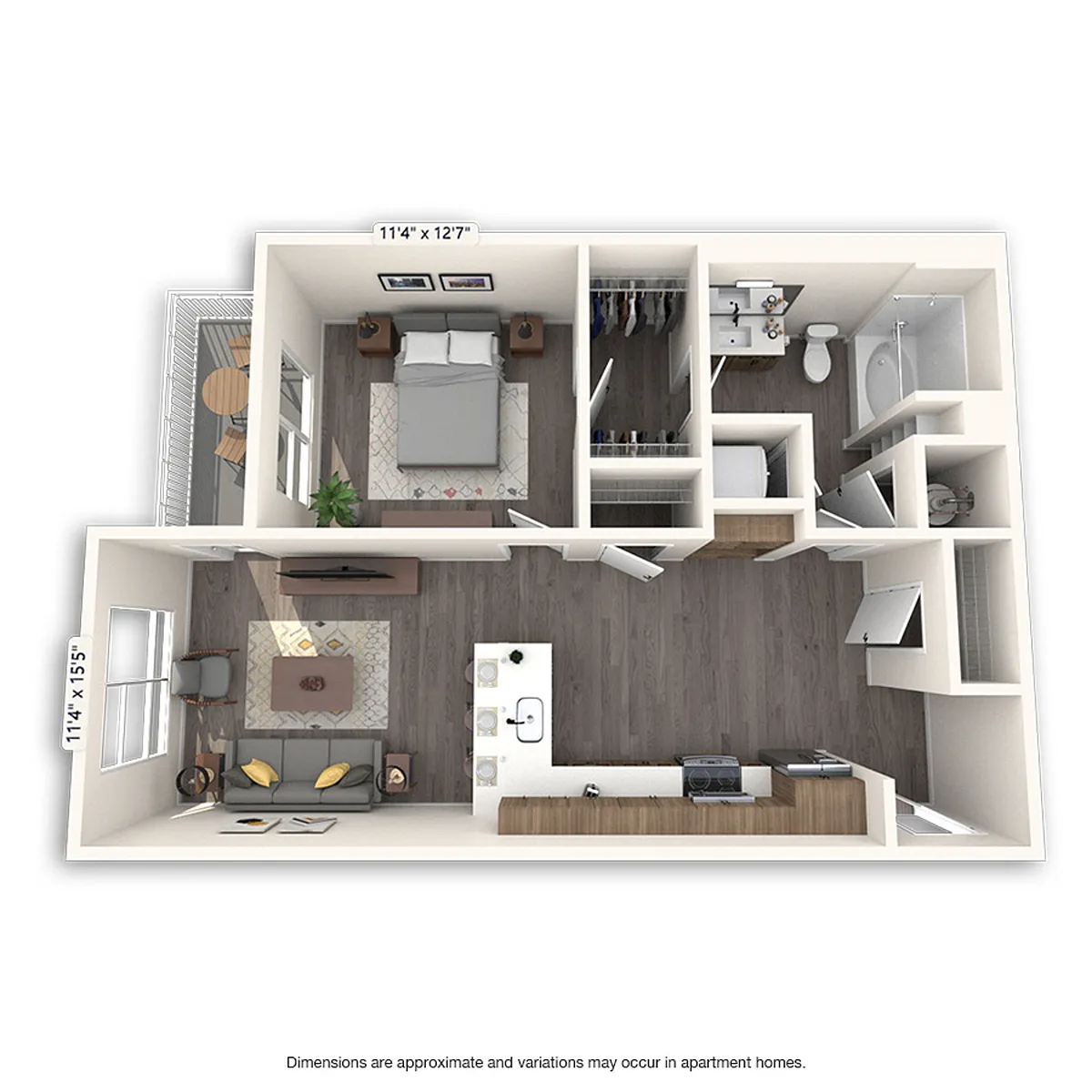 Floor plan Ellsworth Platinum