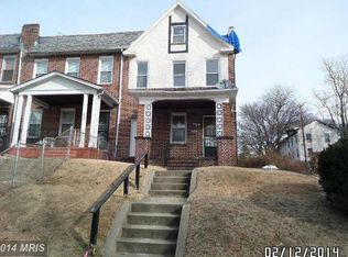 2602 W Forest Park Ave, Baltimore, MD 21215