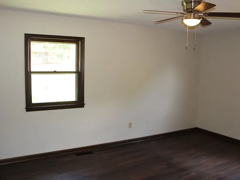 Bedroom 2 with Luxury Vinyl make this room easy to maintain.