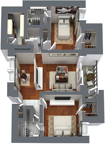 Floor plan B2 Classic