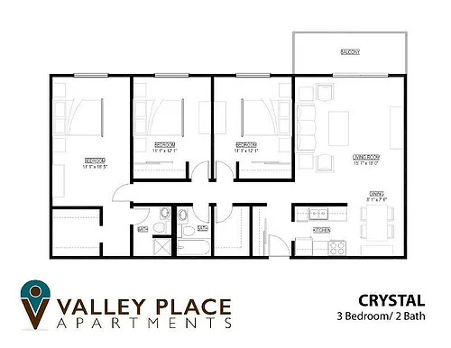 Floor plan Crystal