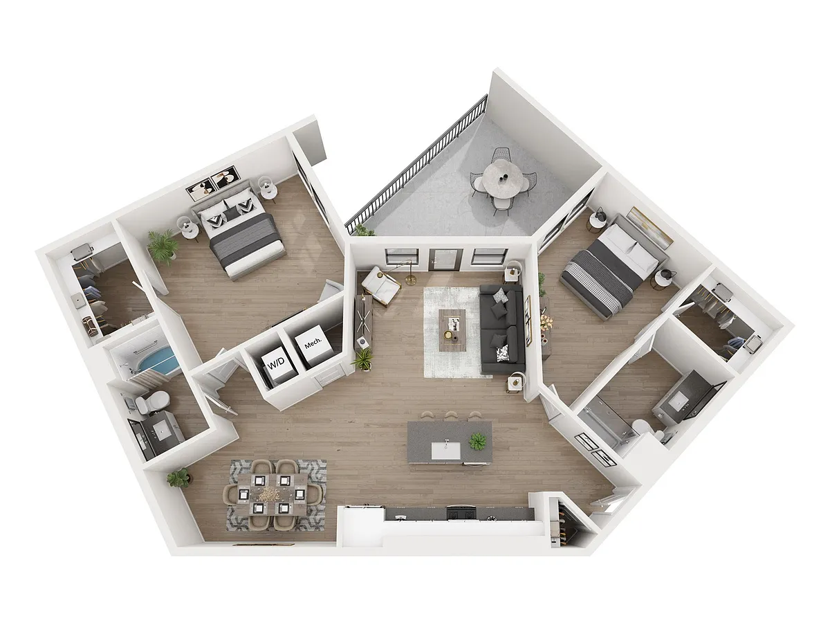 Floor plan B2H