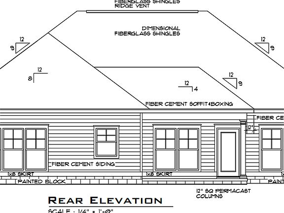 Rear Elevation