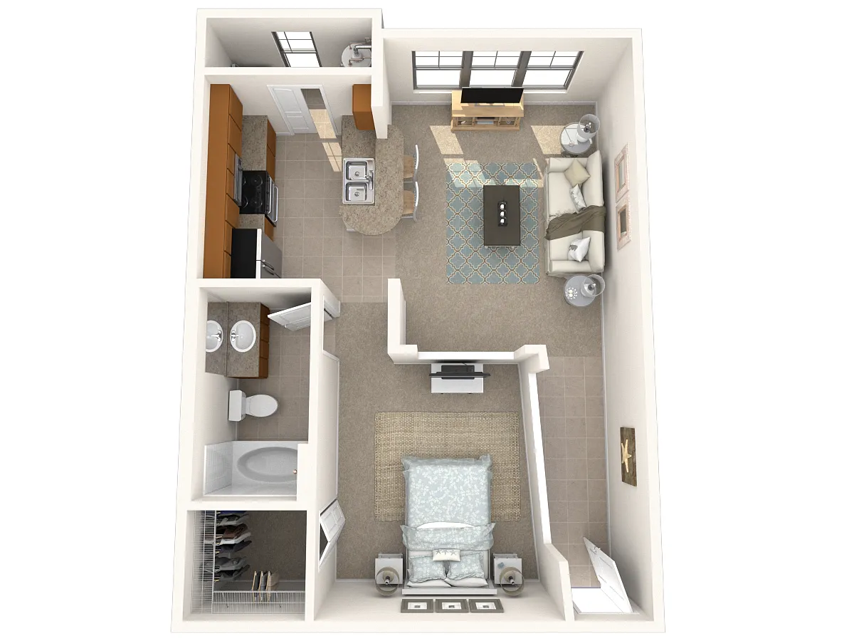 Floor plan Anna Maria