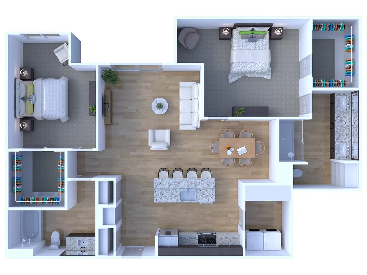 Floor plan B3