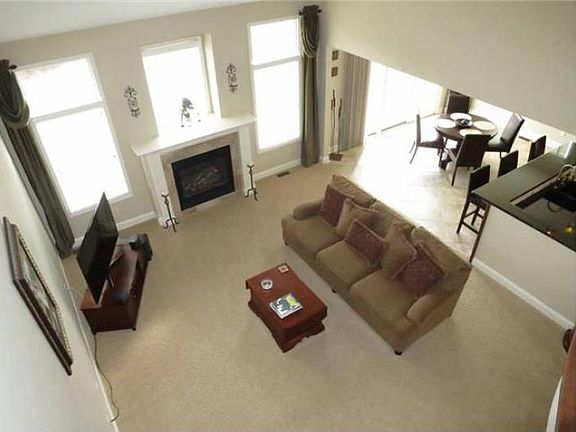 Open, sunny family room