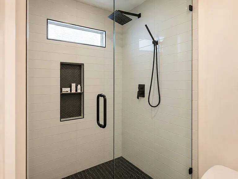 Master room shower and bathroom