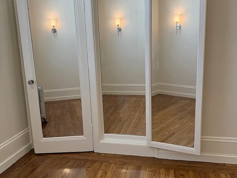 built in mirrors in bedroom