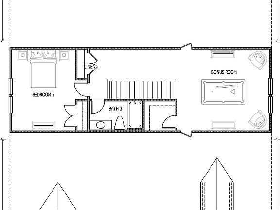 Optional Bonus Room with Bedroom 5