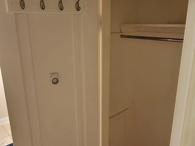 2 of 2 hall closets to main floor bathroom
