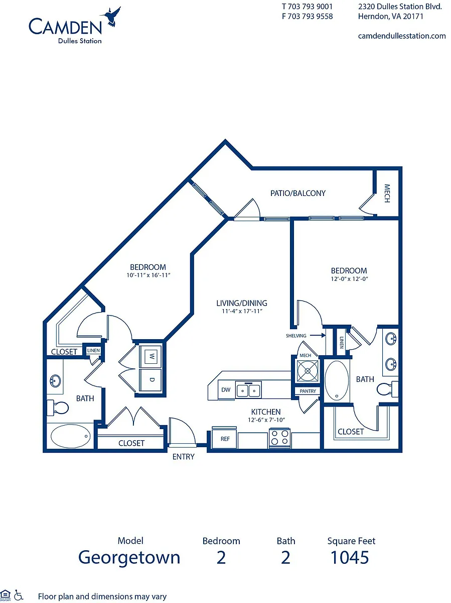Floor plan Georgetown