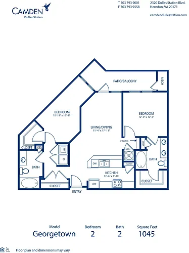 Floor plan Georgetown