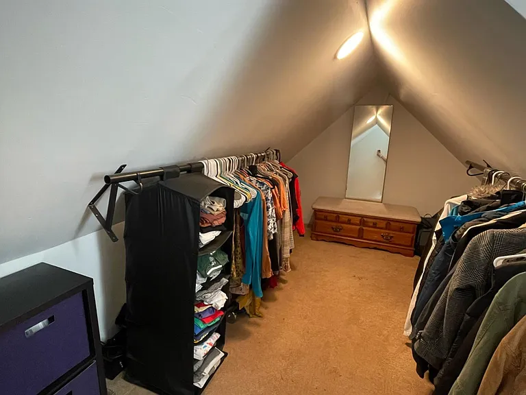 Closet off of office/bedroom