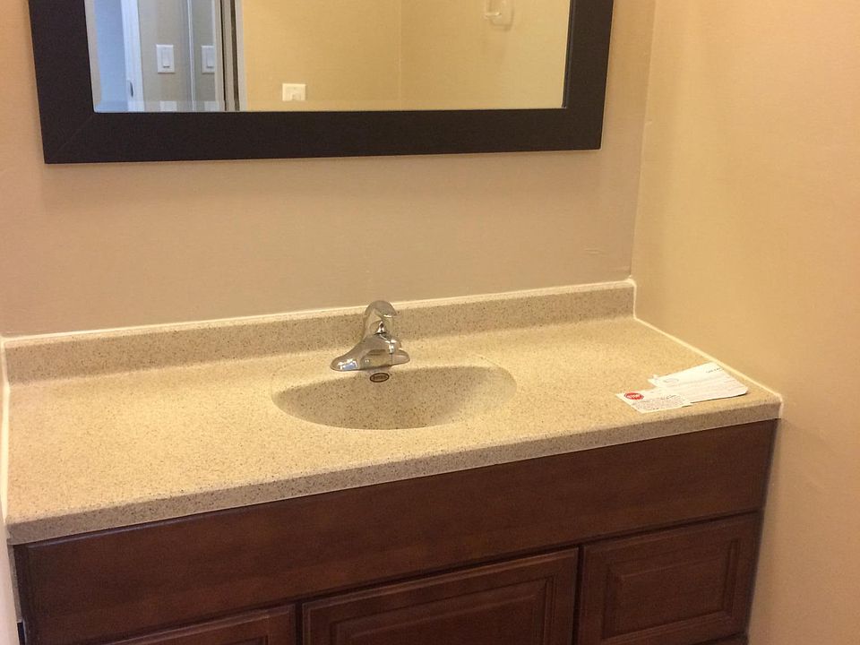 New Bathroom Sink and Cabinets