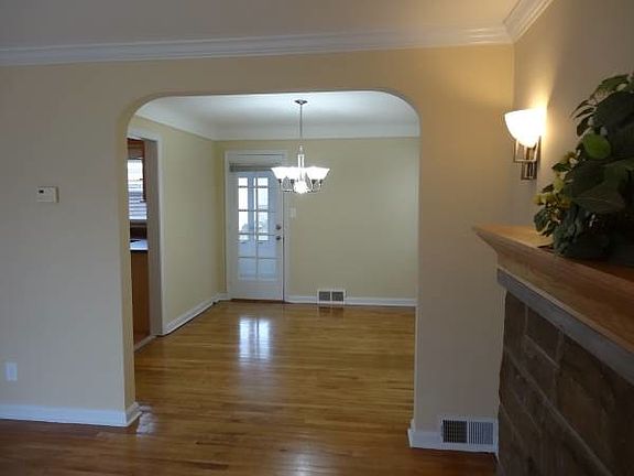 Living room and Dining room