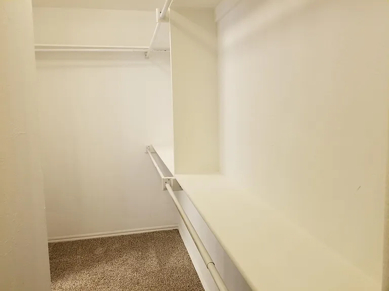 Master closet.