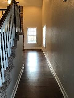 Hallway leading into living area