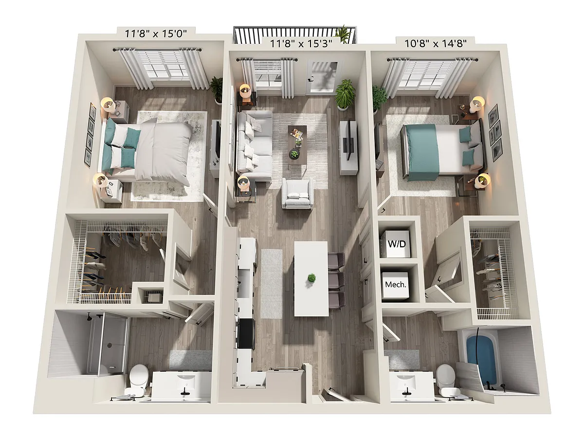 Floor plan B1