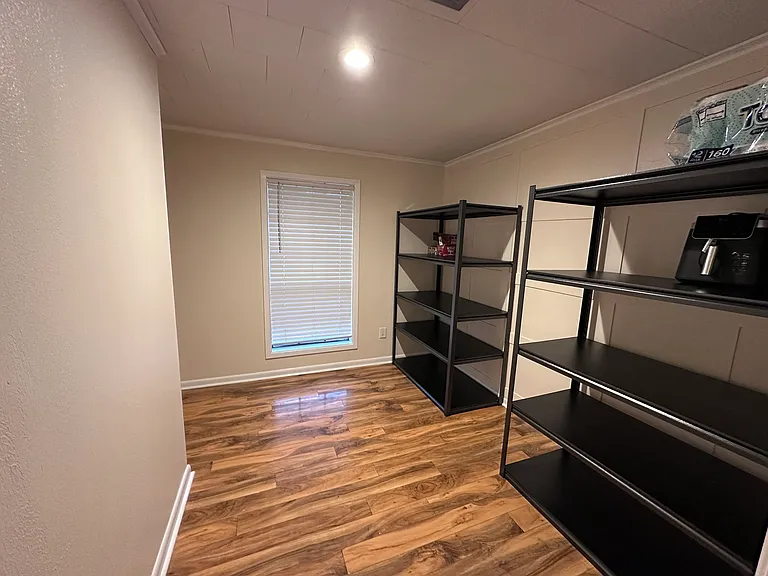 pantry/storage room off of kitchen