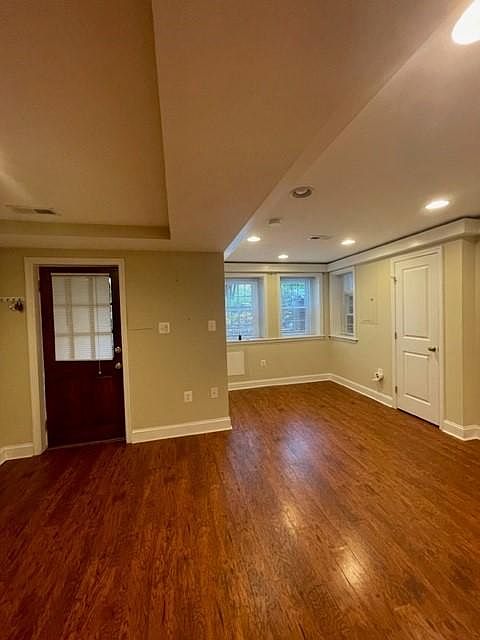 View of Front Door from Kitchen