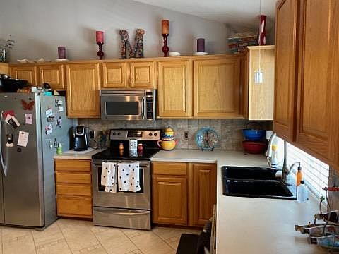 Plenty of storage in kitchen with a pullout pantry.