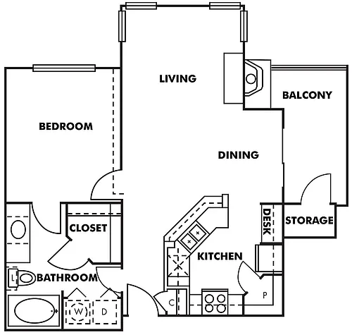 Floor plan Poplar