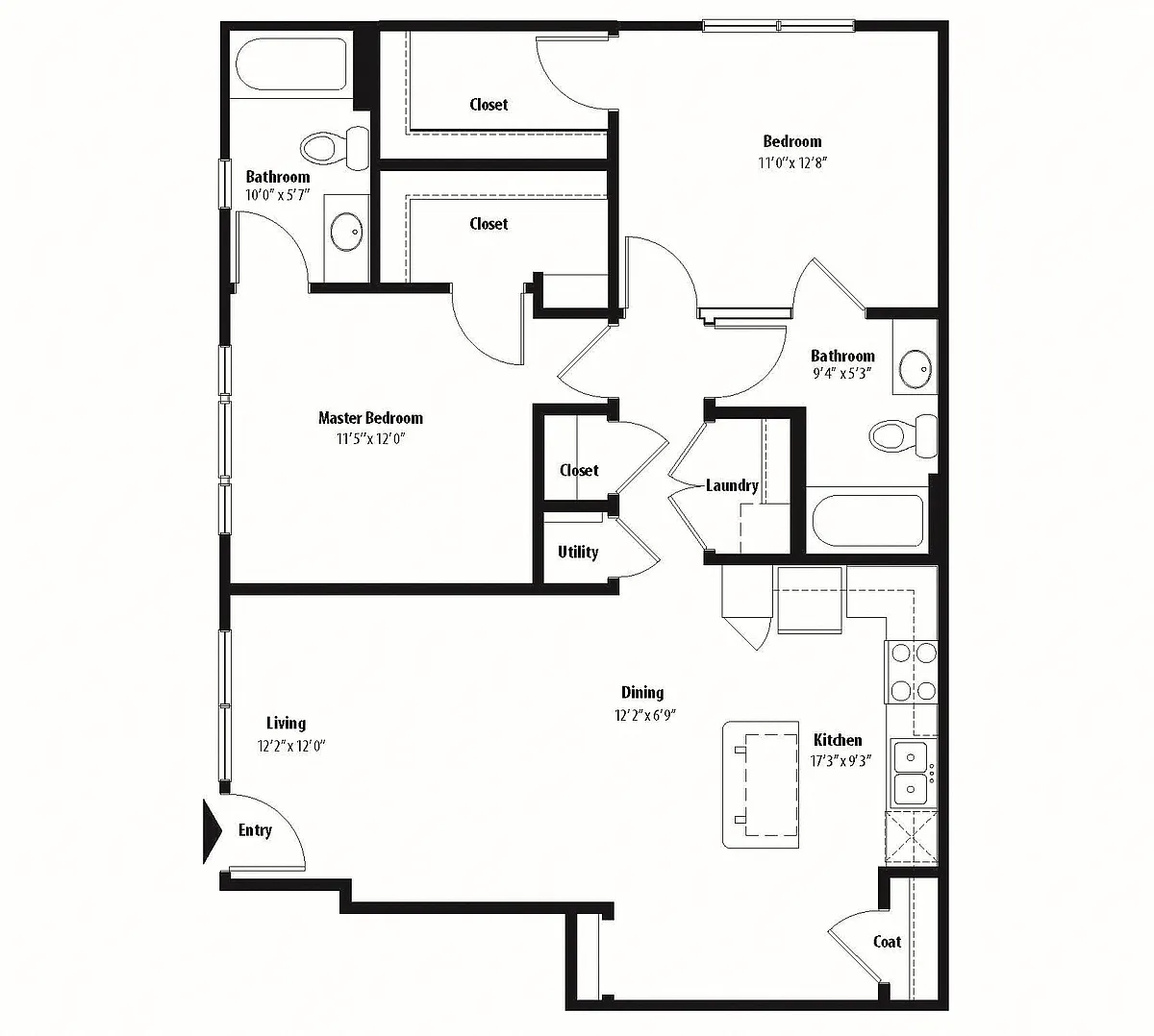 Floor plan B1