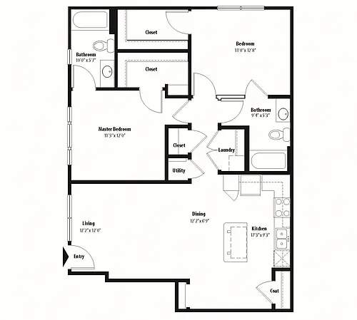 Floor plan B1