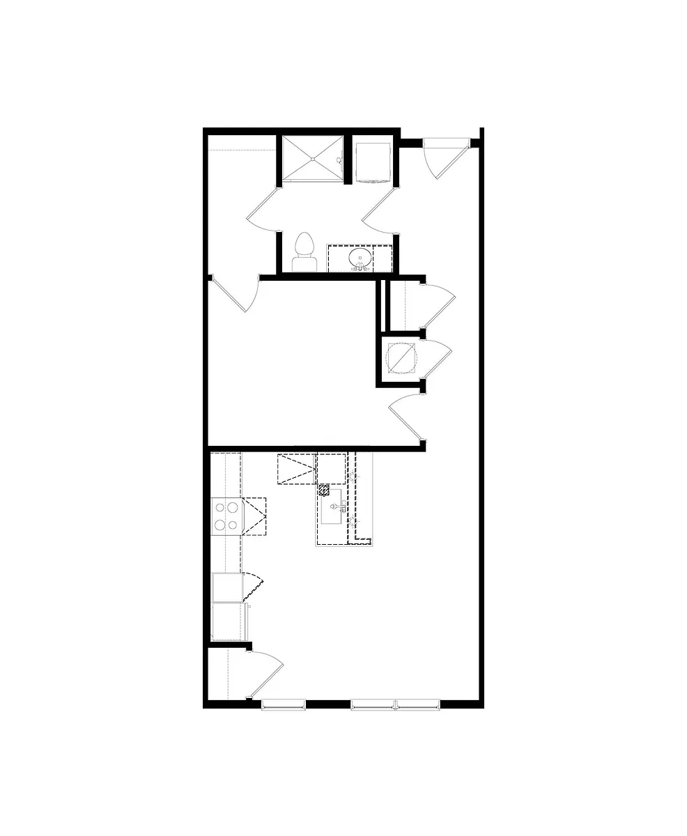 Floor plan The Clarissa