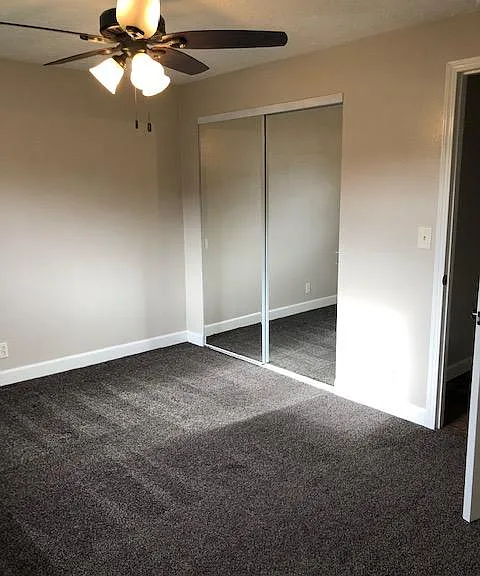 This is the Master bedroom with a 1/2 on-suite bathroom.