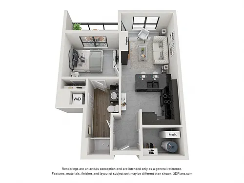 Floor plan Iron