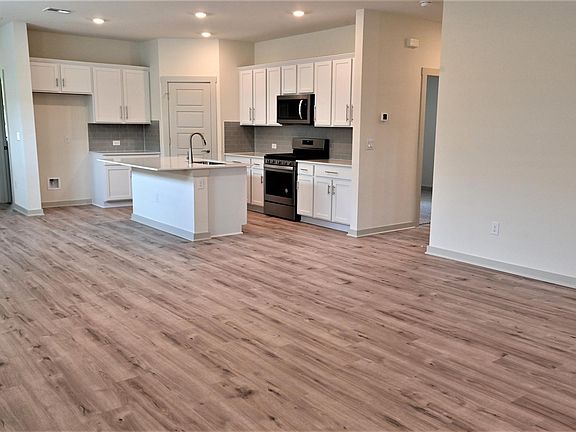 Living room and Kitchen