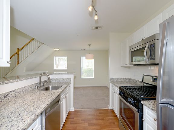 Kitchen with Granite Counters and Stainless Steel Appliances